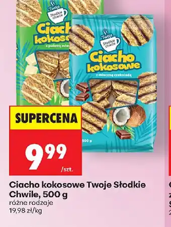Biedronka Ciacho kokosowe Twoje Słodkie Chwile oferta