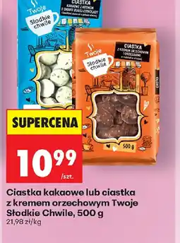 Biedronka Twoje Słodkie Chwile ciastka oferta