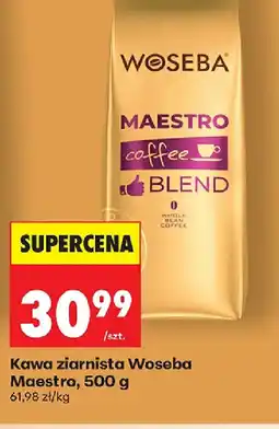 Biedronka Kawa ziarnista Woseba Maestro oferta