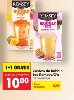 Biedronka Remsey/O's Zestaw do bubble tea oferta