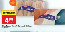 Biedronka Velvet Chusteczki Comfort oferta