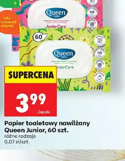 Biedronka Queen Papier toaletowy nawilżany oferta