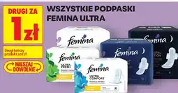 Biedronka Femina podpaski Ultra oferta