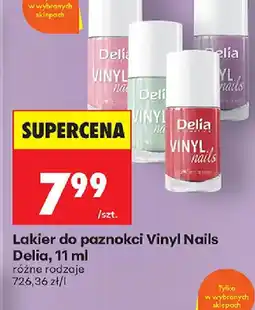 Biedronka Delia Lakier Vinyl Nails oferta