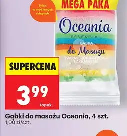 Biedronka Gąbki do masażu Oceania oferta