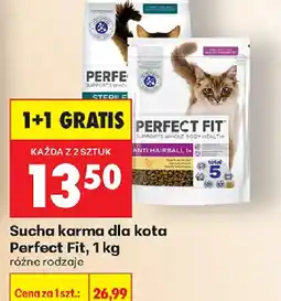 Biedronka Perfect Fit sucha karma dla kota oferta
