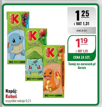 Eurocash Napój: Kubuś oferta