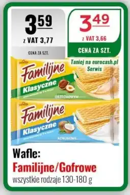 Eurocash Wafle: Familijne/Gofrowe oferta