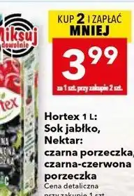 Lewiatan Hortex 1 L: Sok jabłko, Nektar: czarna porzeczka, czarna-czerwona porzeczka oferta