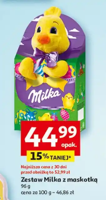 Czekoladki + maskotka kurczak Milka