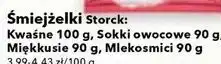 Lewiatan Śmiejżelki Storck: Kwaśne, Sokki owocowe, Miękkusie, Mlekosmici oferta