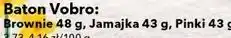 Lewiatan Baton Vobro: Brownie, Jamajka, Pinki oferta