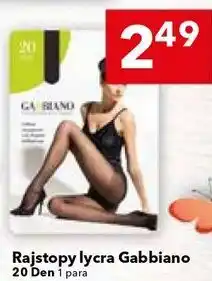 Lewiatan Rajstopy lycra Gabbiano 20 Den oferta