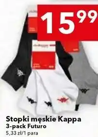 Lewiatan Stopki męskie Kappa 3-pack Futuro oferta