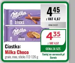 Eurocash Ciastka: Milka Choco oferta