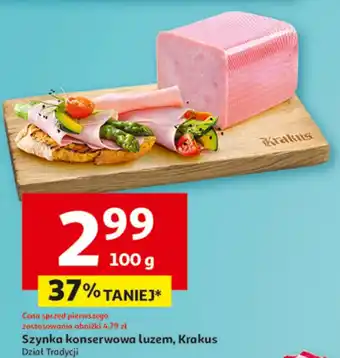 Auchan Szynka Krakus oferta