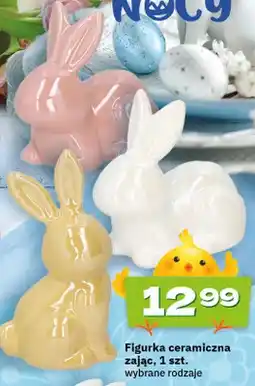 Twój Market Figurka ceramiczna zając, wybrane rodzaje oferta