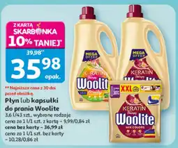 Auchan Kapsułki do prania Woolite oferta