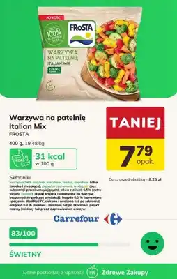 Carrefour Warzywa na patelnię Italian Mix oferta