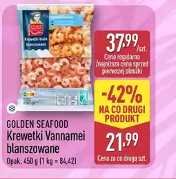 ALDI Blanszowane krewetki Golden Seafood oferta
