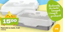 Twój Market Pojemnik na ciasto, 2 kolory oferta