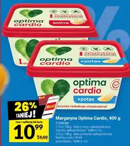 Twój Market Margaryna Optima Cardio 2 rodzaje oferta