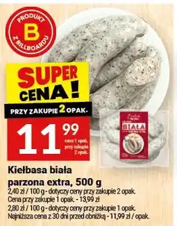 Twój Market Kiełbasa biała parzona extra oferta