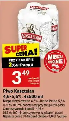 Twój Market Piwo kasztelan oferta