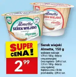 Twój Market Serek wiejski almette ricotta oferta