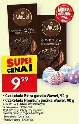 Twój Market Czekolada Premium gorzka Wawel oferta
