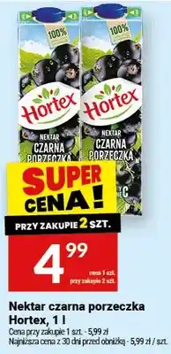 Twój Market Nektar czarna porzeczka Hortex oferta