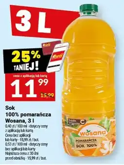 Twój Market Sok 100% pomarańcza oferta