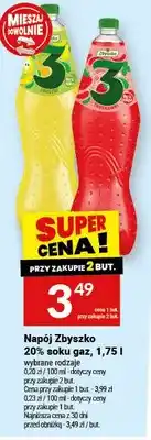 Twój Market Napój zbyszko 20% soku gaz oferta
