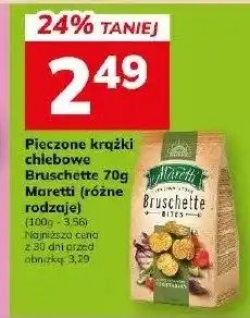 Hitpol Pieczone kraśki chlebowe Bruschette 70g Maretti (różne rodzaje) oferta