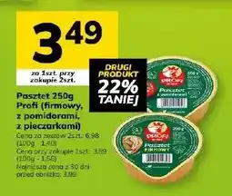 Hitpol Pasztet 250g Profi (firmowy, z pomidorami, z pieczarkami) oferta