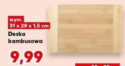Kaufland Deska bambusowa oferta