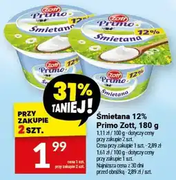 Twój Market Śmietana 12% primo zott oferta