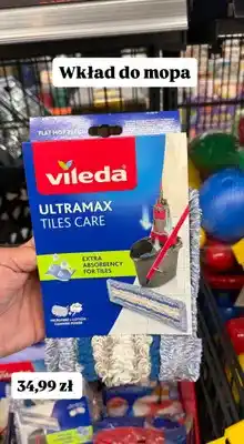 Biedronka Wkład do mopa Ultramax Tiles Care oferta
