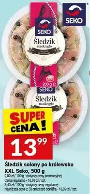 Twój Market Śledź solony po królewsku XXL oferta