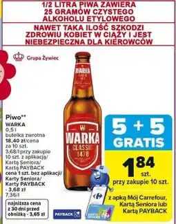 Carrefour Piwo oferta