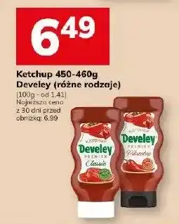 Hitpol Ketchup 450-460g Develey (różne rodzaje) oferta