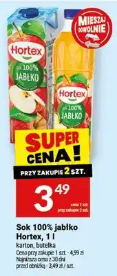 Twój Market Sok 100% jabłko Hortex oferta