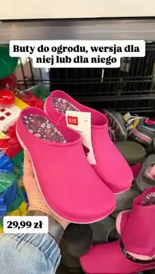 Biedronka Buty do ogrodu oferta