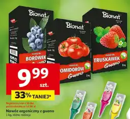 Auchan Nawóz organiczny z guano do truskawek oferta