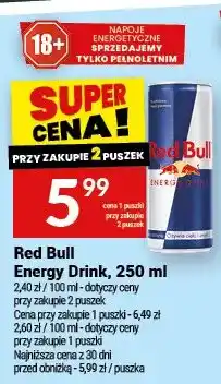 Twój Market Napój energetyczny red bull oferta