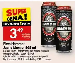 Twój Market Piwo hammer jasne mocne oferta