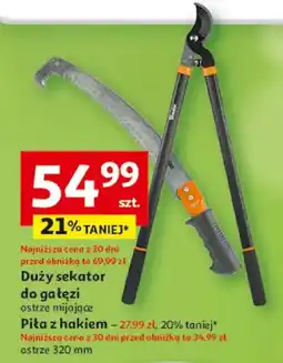 Auchan Duży sekator do gałęzi oferta