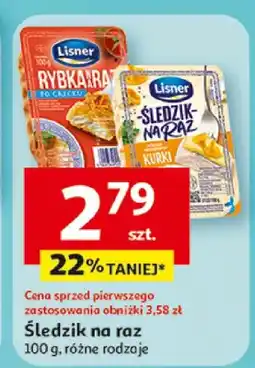 Auchan Śledzie na raz oferta