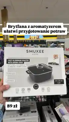 Biedronka Brytfana z aromatyzerem oferta