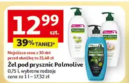 Auchan Żel pod prysznic 0,75l, wybrane rodzaje oferta